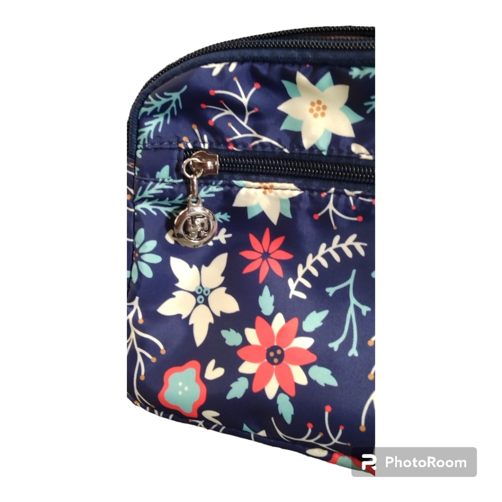 Joe L Shi Fashion navy crossbody bag. - Picture 9 of 13